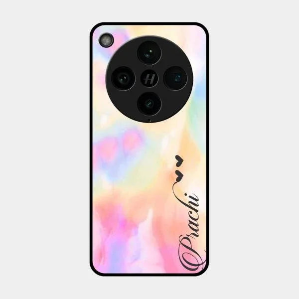 Customized Rainbow Glossy Metal Case Cover V2 For Oppo Find X8 Pro 5G