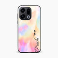 Customized Rainbow Glossy Metal Case Cover V2 For Oppo Find X9 5G