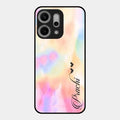 Customized Rainbow Glossy Metal Case Cover V2 For Oppo Reno 14 Pro 5G