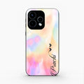 Customized Rainbow Glossy Metal Case Cover V2 For Oppo Reno 15 5G
