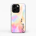 Customized Rainbow Glossy Metal Case Cover V2 For Oppo Reno 15 Pro 5G