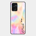 Customized Rainbow Glossy Metal Case Cover V2 For Oppo Reno 7 5G