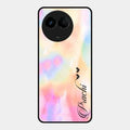 Customized Rainbow Glossy Metal Case Cover V2 For Realme 11X 5G