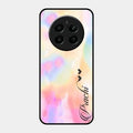 Customized Rainbow Glossy Metal Case Cover V2 For Realme 12 Plus 5G