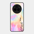 Customized Rainbow Glossy Metal Case Cover V2 For Realme 14 Pro Plus 5G