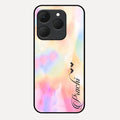Customized Rainbow Glossy Metal Case Cover V2 For Realme 15T 5G