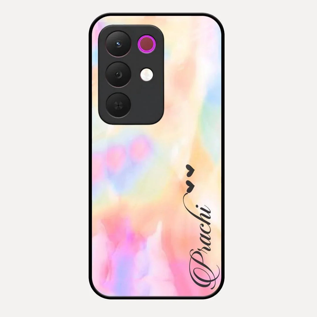 Customized Rainbow Glossy Metal Case Cover V2 For Realme 15X 5G