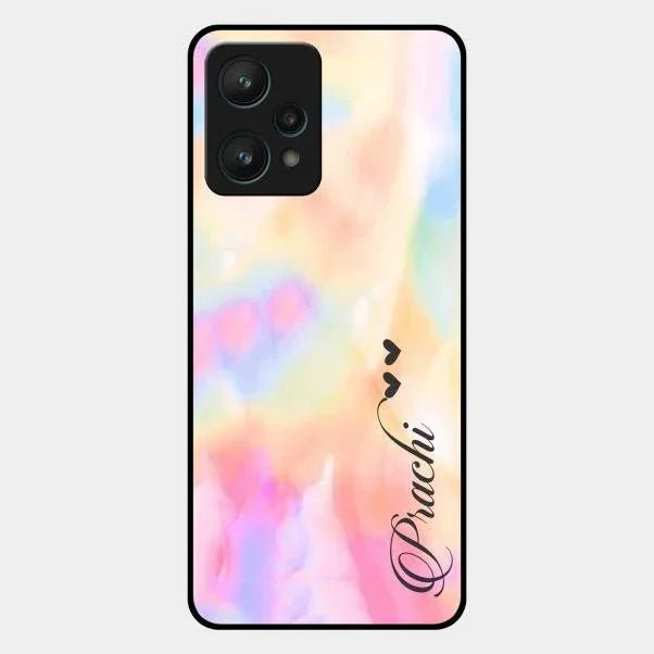 Customized Rainbow Glossy Metal Case Cover V2 For Realme 9 Pro 5G