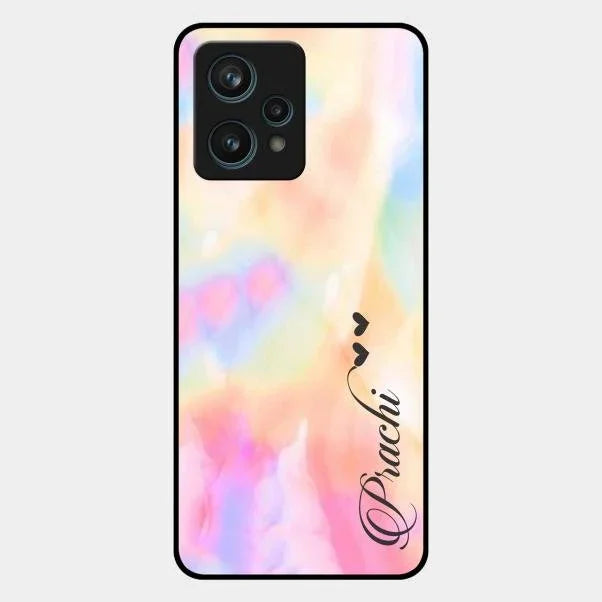 Customized Rainbow Glossy Metal Case Cover V2 For Realme 9 Pro Plus 5G