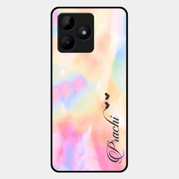 Customized Rainbow Glossy Metal Case Cover V2 For Realme C53