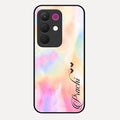 Customized Rainbow Glossy Metal Case Cover V2 For Realme C85 5G