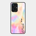 Customized Rainbow Glossy Metal Case Cover V2 For Redmi 13C 5G