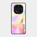 Customized Rainbow Glossy Metal Case Cover V2 For Redmi Note 14 Pro 5G