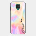 Customized Rainbow Glossy Metal Case Cover V2 For Redmi Note 9 Pro Max