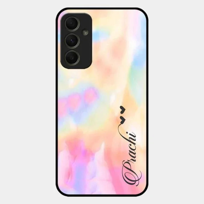 Customized Rainbow Glossy Metal Case Cover V2 For Samsung Galaxy A34 5G