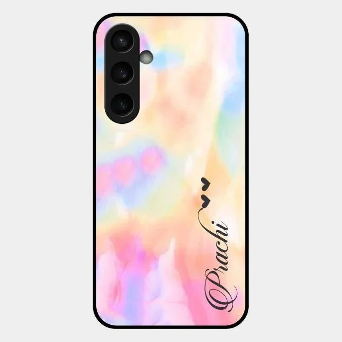 Customized Rainbow Glossy Metal Case Cover V2 For Samsung Galaxy S23 Fe 5G