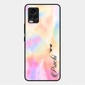 Customized Rainbow Glossy Metal Case Cover V2 For Vivo V20 Pro 5G