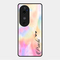 Customized Rainbow Glossy Metal Case Cover V2 For Vivo V40 5G