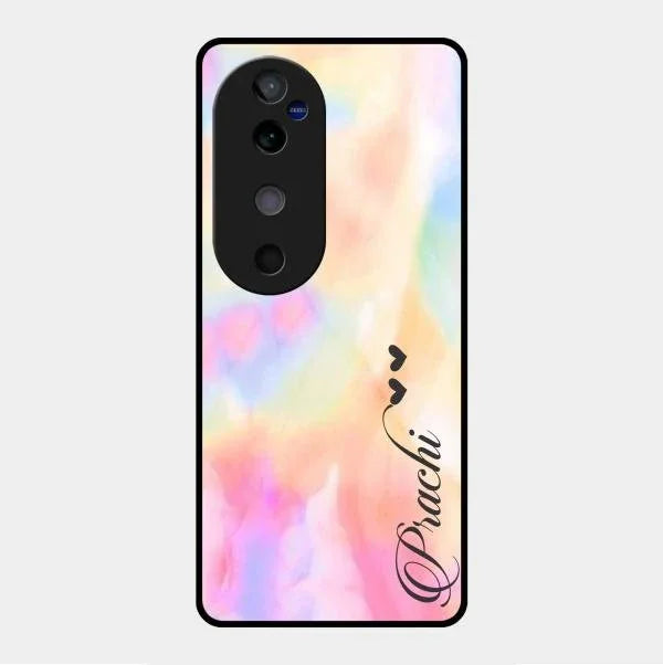 Customized Rainbow Glossy Metal Case Cover V2 For Vivo V40 5G