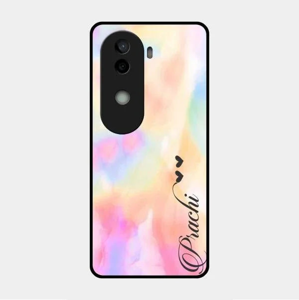 Customized Rainbow Glossy Metal Case Cover V2 For Vivo V40E 5G
