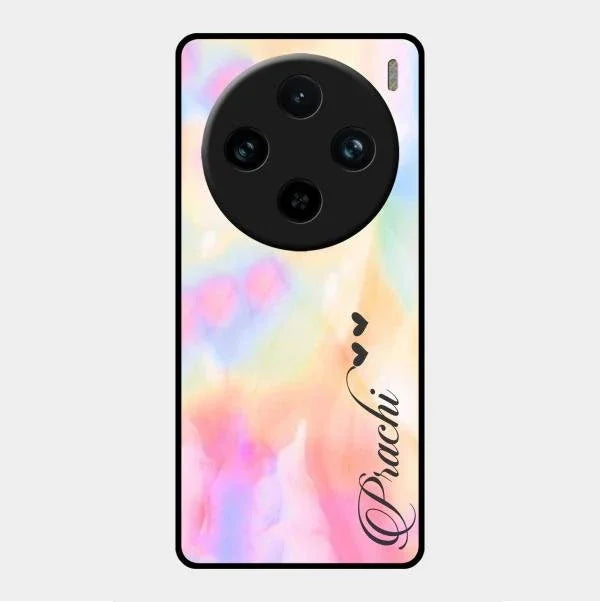Customized Rainbow Glossy Metal Case Cover V2 For Vivo X100 Pro 5G