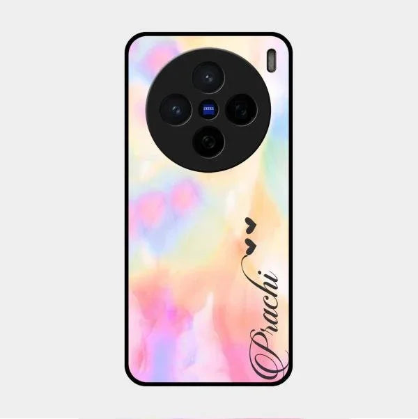 Customized Rainbow Glossy Metal Case Cover V2 For Vivo X200 5G