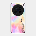 Customized Rainbow Glossy Metal Case Cover V2 For Vivo X200 Pro 5G