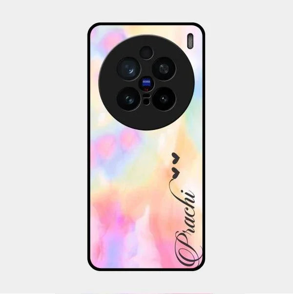 Customized Rainbow Glossy Metal Case Cover V2 For Vivo X200 Pro 5G