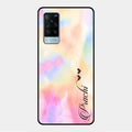 Customized Rainbow Glossy Metal Case Cover V2 For Vivo X60 5G