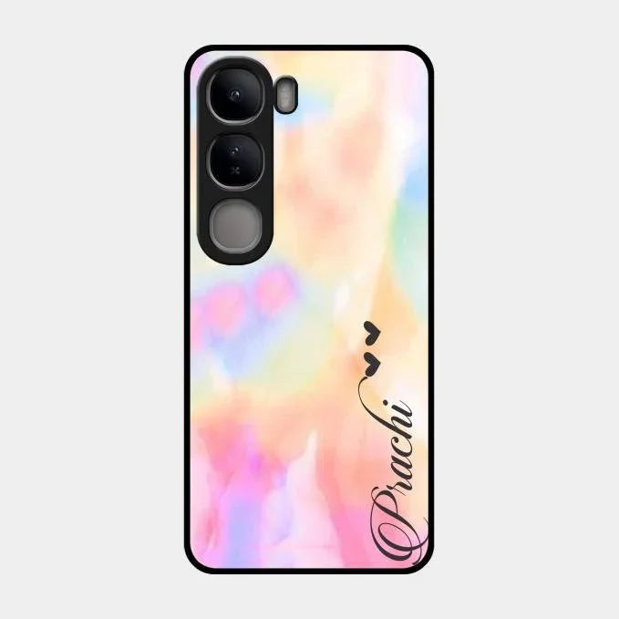 Customized Rainbow Glossy Metal Case Cover V2 For Vivo Y300 5G