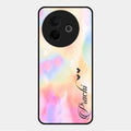 Customized Rainbow Glossy Metal Case Cover V2 For Vivo Y39 5G