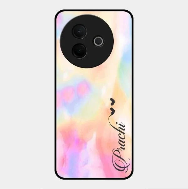Customized Rainbow Glossy Metal Case Cover V2 For Vivo Y39 5G