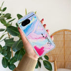 Customized Rainbow Anti Yellow Case For Google Pixel 8 5G
