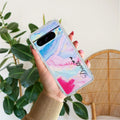 Customized Rainbow Anti Yellow Case For Google Pixel 8 Pro 5G