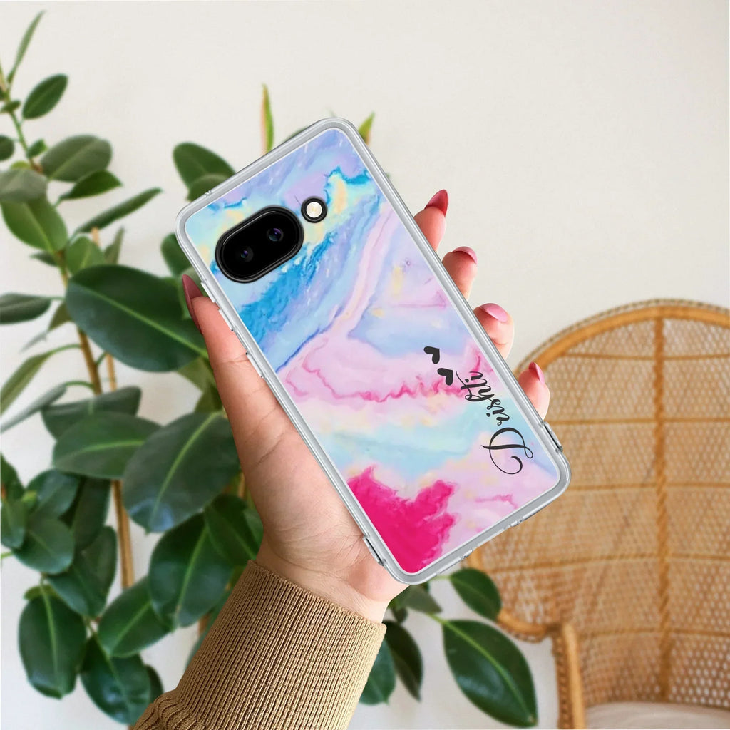 Customized Rainbow Anti Yellow Case For Google Pixel 10a 5G