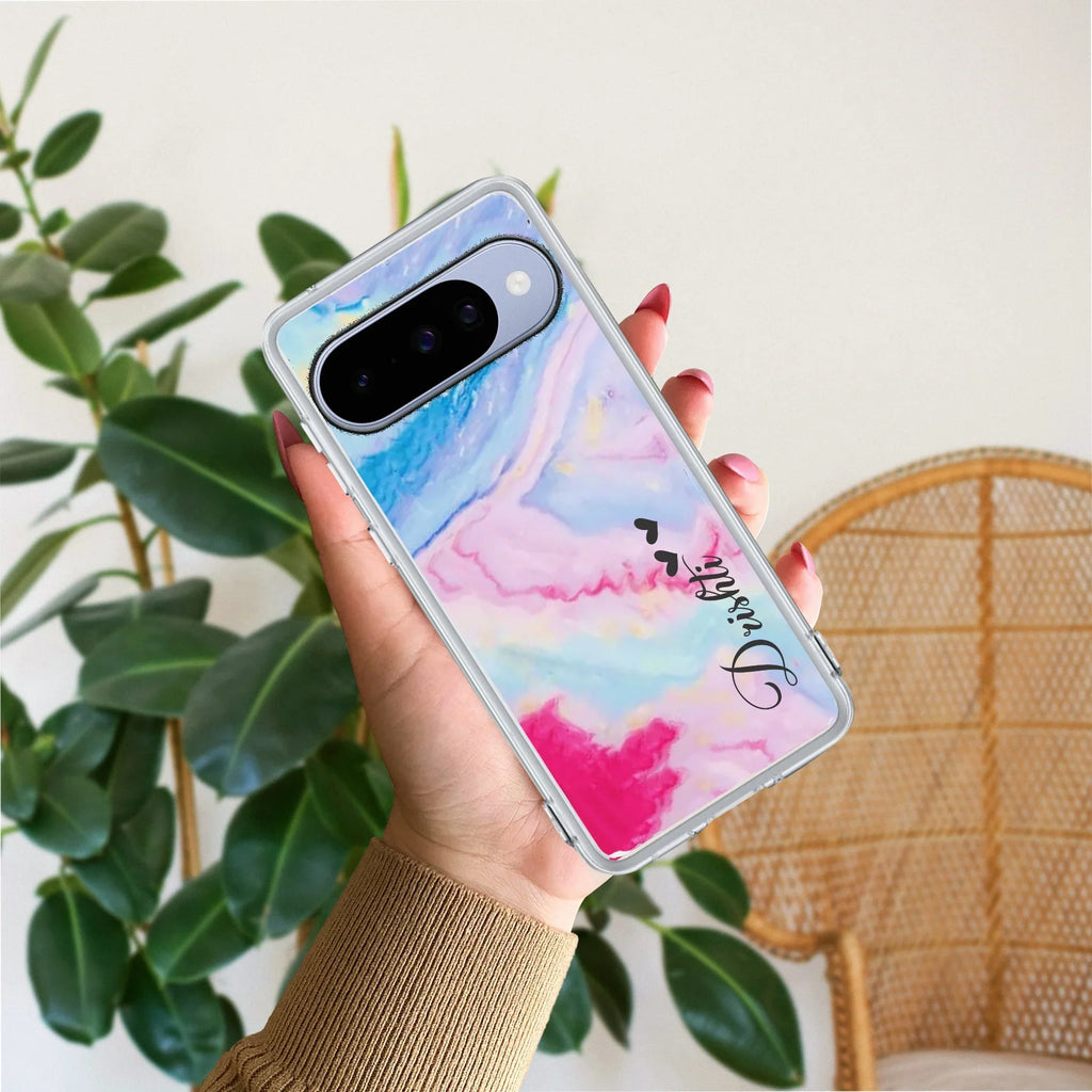 Customized Rainbow Anti Yellow Case For Google Pixel 10
