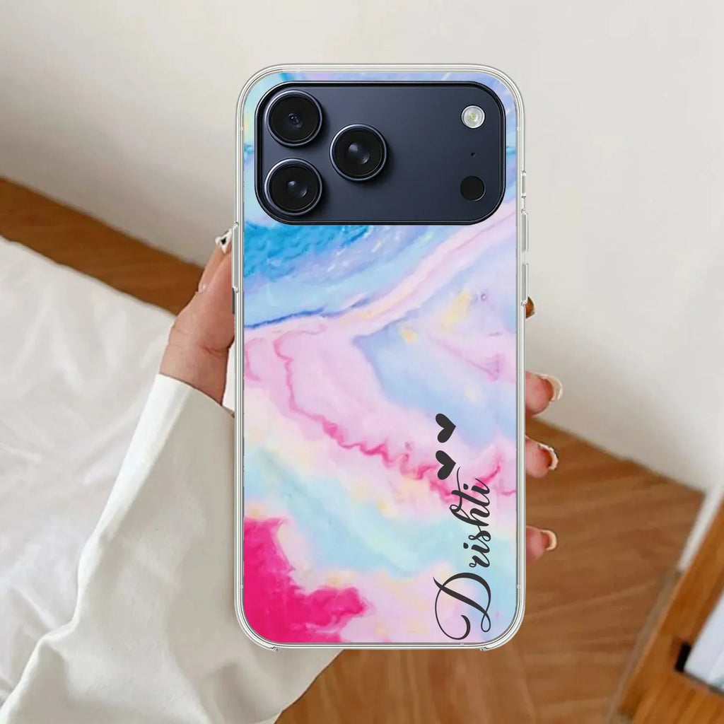 Customized Rainbow Anti Yellow Case For iPhone 17 Pro Max