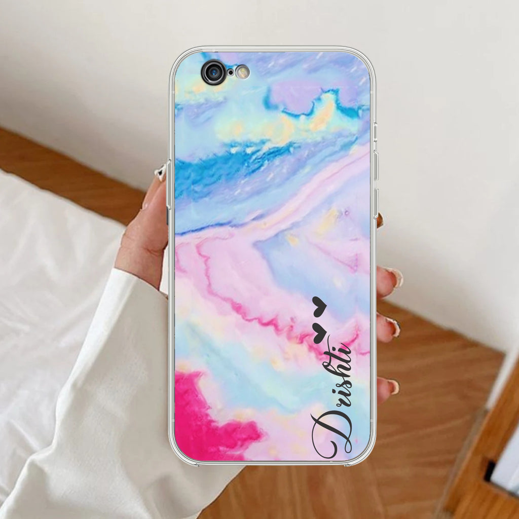 Customized Rainbow Silicon Case For iPhone 7 / iPhone 8 / iPhone Se 2020