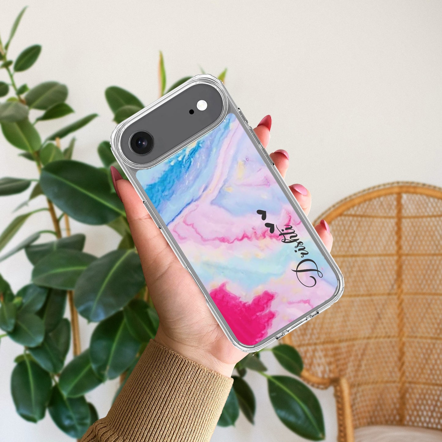 Customized Rainbow Silicon Case For iPhone