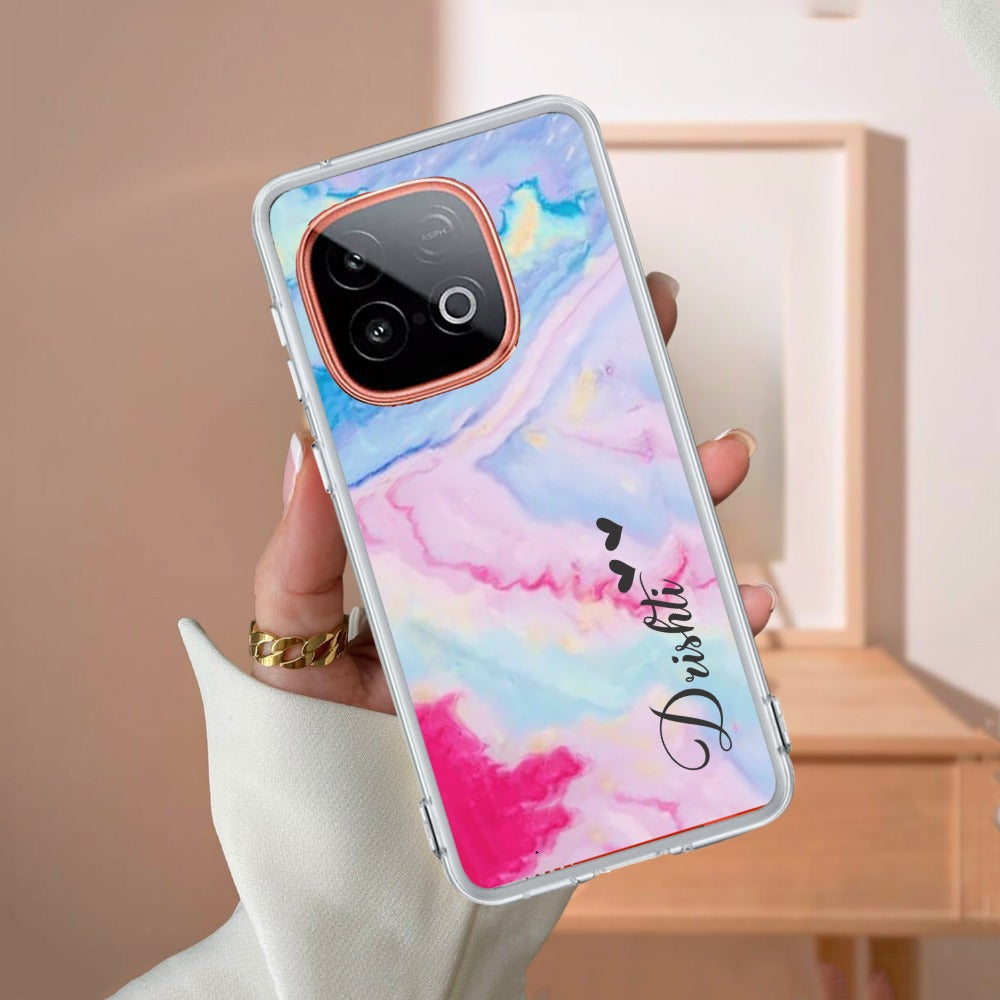 Customized Rainbow Silicon Case For iQOO