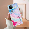 Customized Rainbow Silicon Case For iQOO Z10R 5G