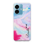 Customized Rainbow Silicon Case For iQOO Z6 Lite 5G