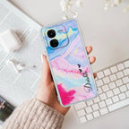 Customized Rainbow Silicon Case For iQOO Z9x 5G