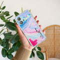 Customized Rainbow Anti Yellow Case For Motorola Edge 40 Neo 5G
