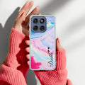 Customized Rainbow Anti Yellow Case For Motorola Edge 60 Pro 5G