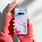 Customized Rainbow Anti Yellow Case For Nothing Phone 3A 5G