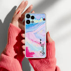 Customized Rainbow Anti Yellow Case For Nothing Phone 3a Lite 5G