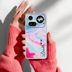 Customized Rainbow Anti Yellow Case For Nothing Phone 4A Pro 5G
