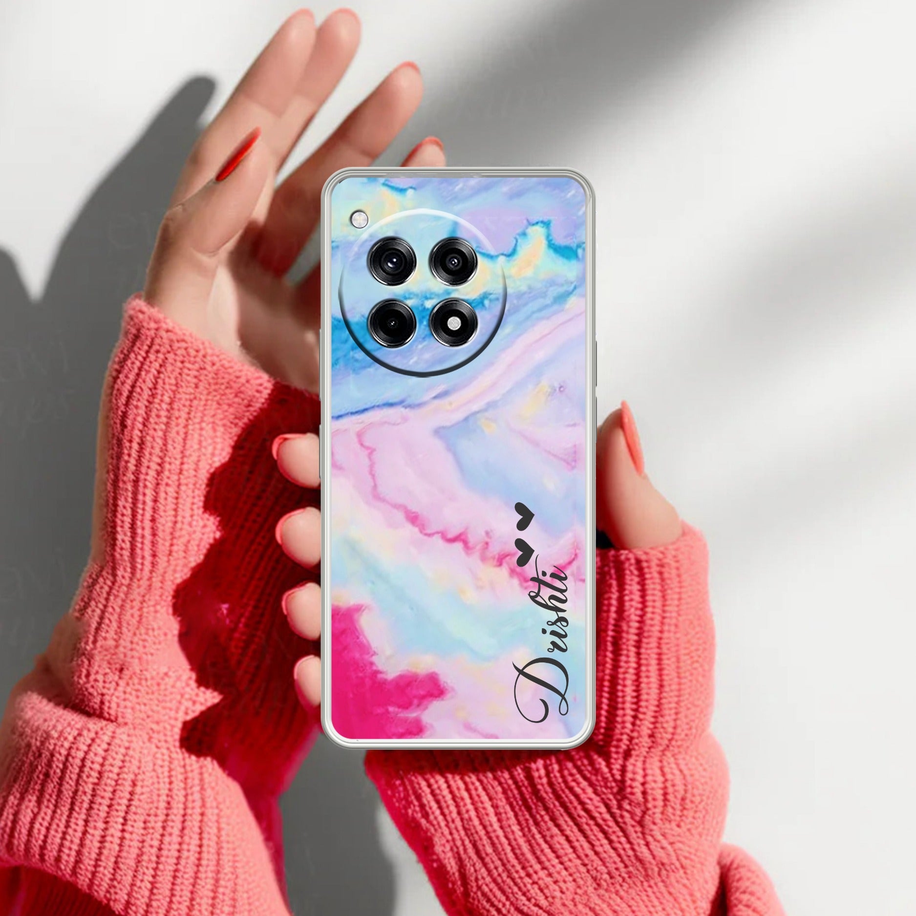 Customized Rainbow Silicon Case For OnePlus