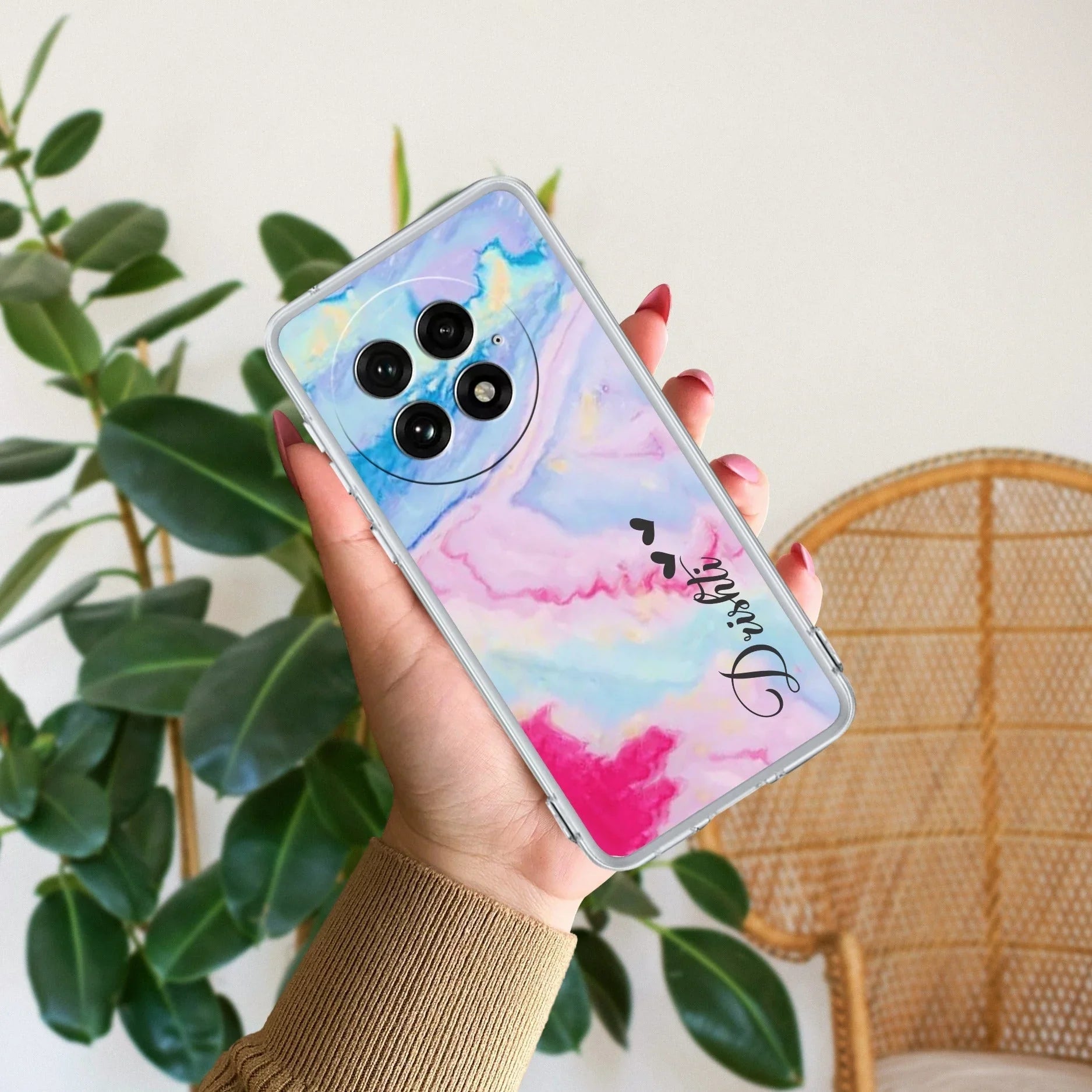 Customized Rainbow Silicon Case For OnePlus - ShopOnCliQ